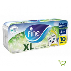 Fine Extra Long Toilet Paper Rolls...