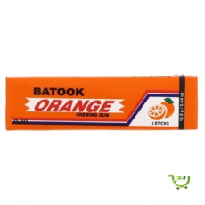 BATOOOK ORANGE CHEWING GUM 5 STICKS